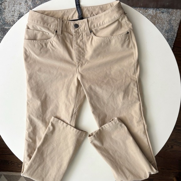 Lululemon ABC Pant Utilitech Men’s Size 28x32 Khaki - Picture 1 of 10